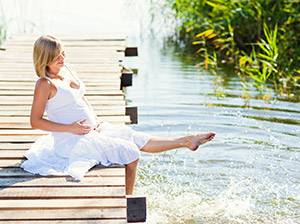 Беременность летом: советы будущим мамам